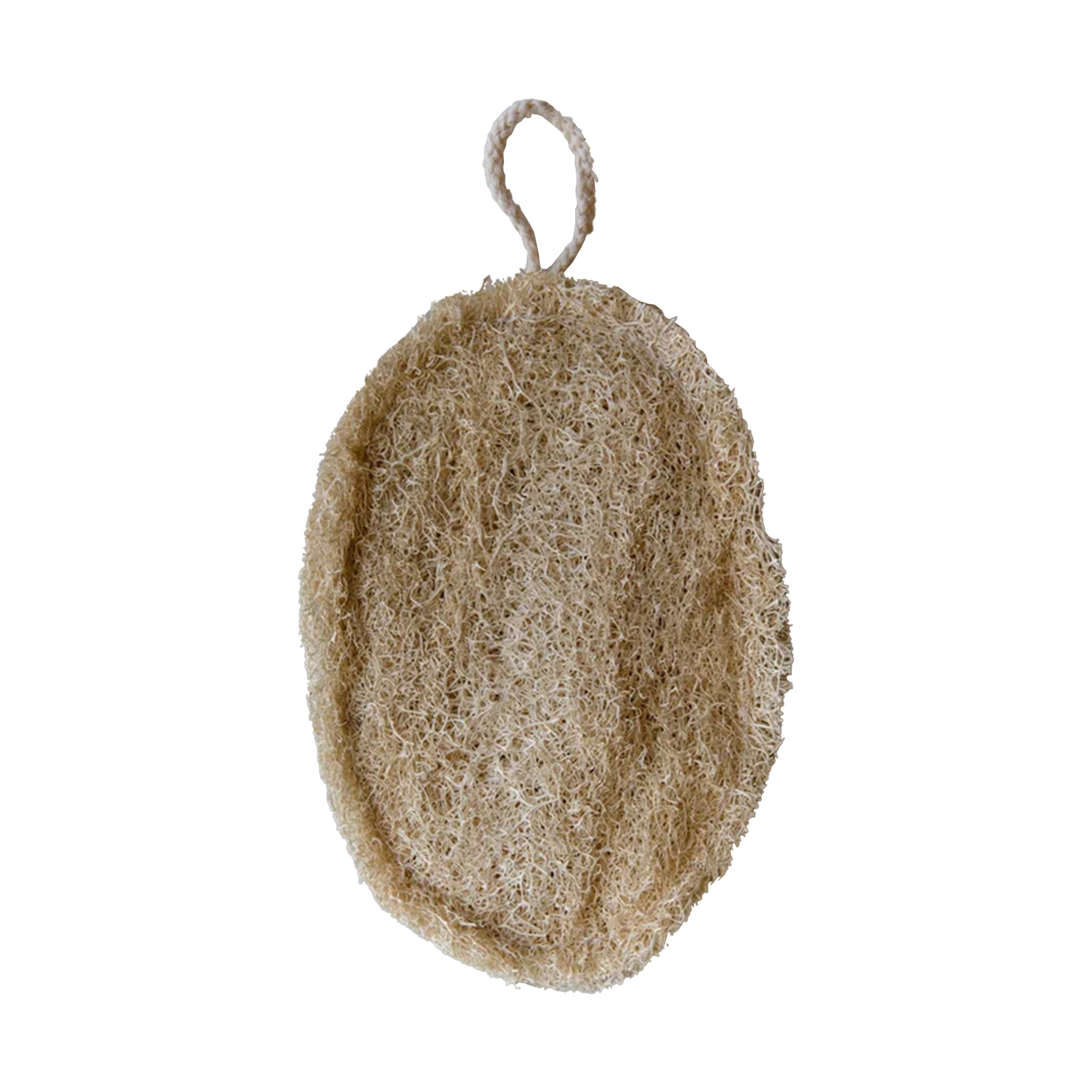 Double Layer Oval Natural Loofah Sponge