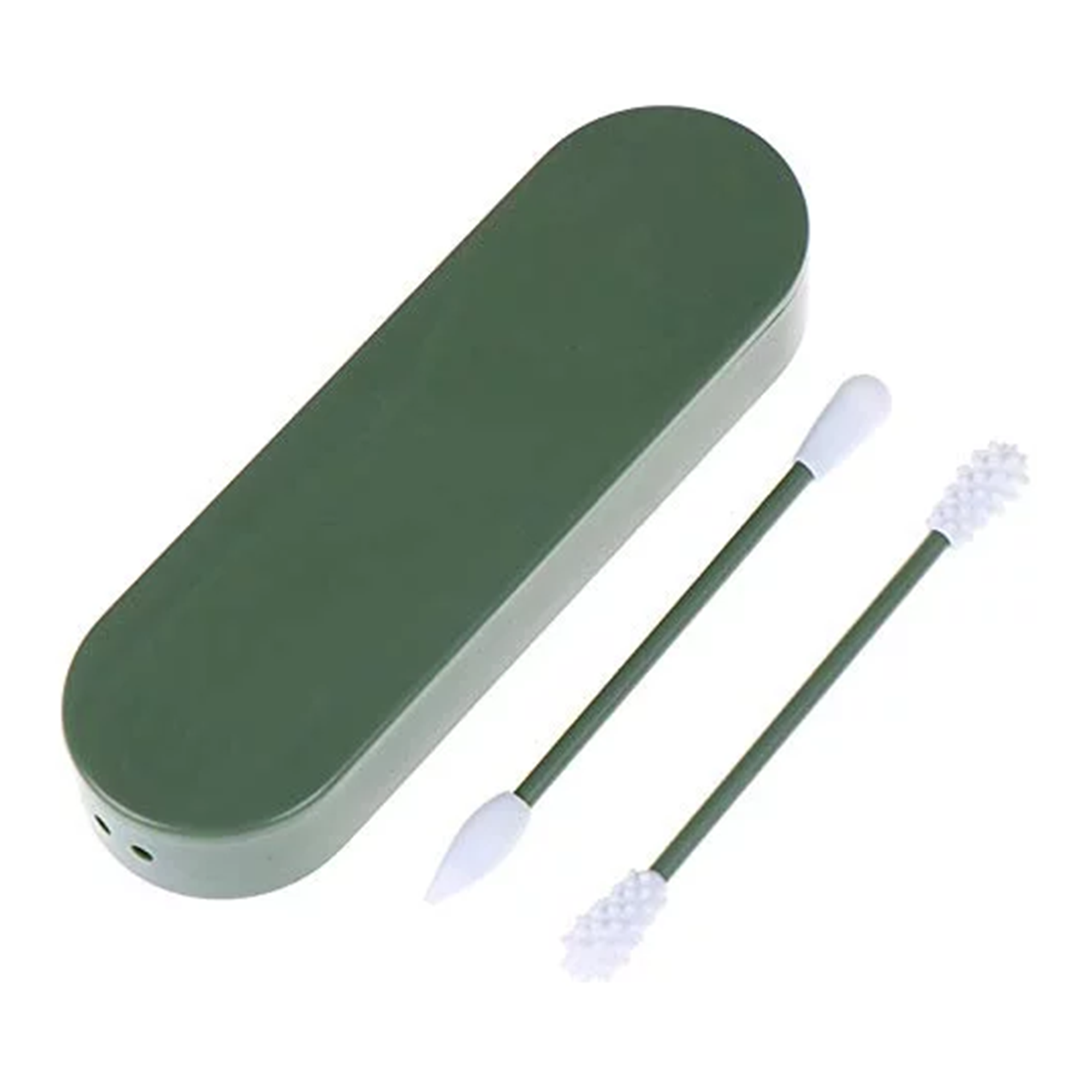 Reusable Silicone Cotton Swab -2 Pack