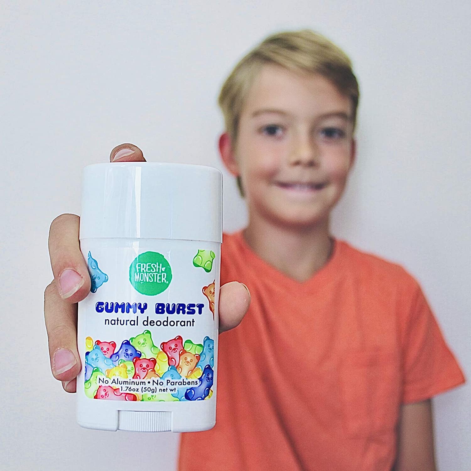 Fresh Monster Kid's & Teens Natural, Aluminum Free Deodorant