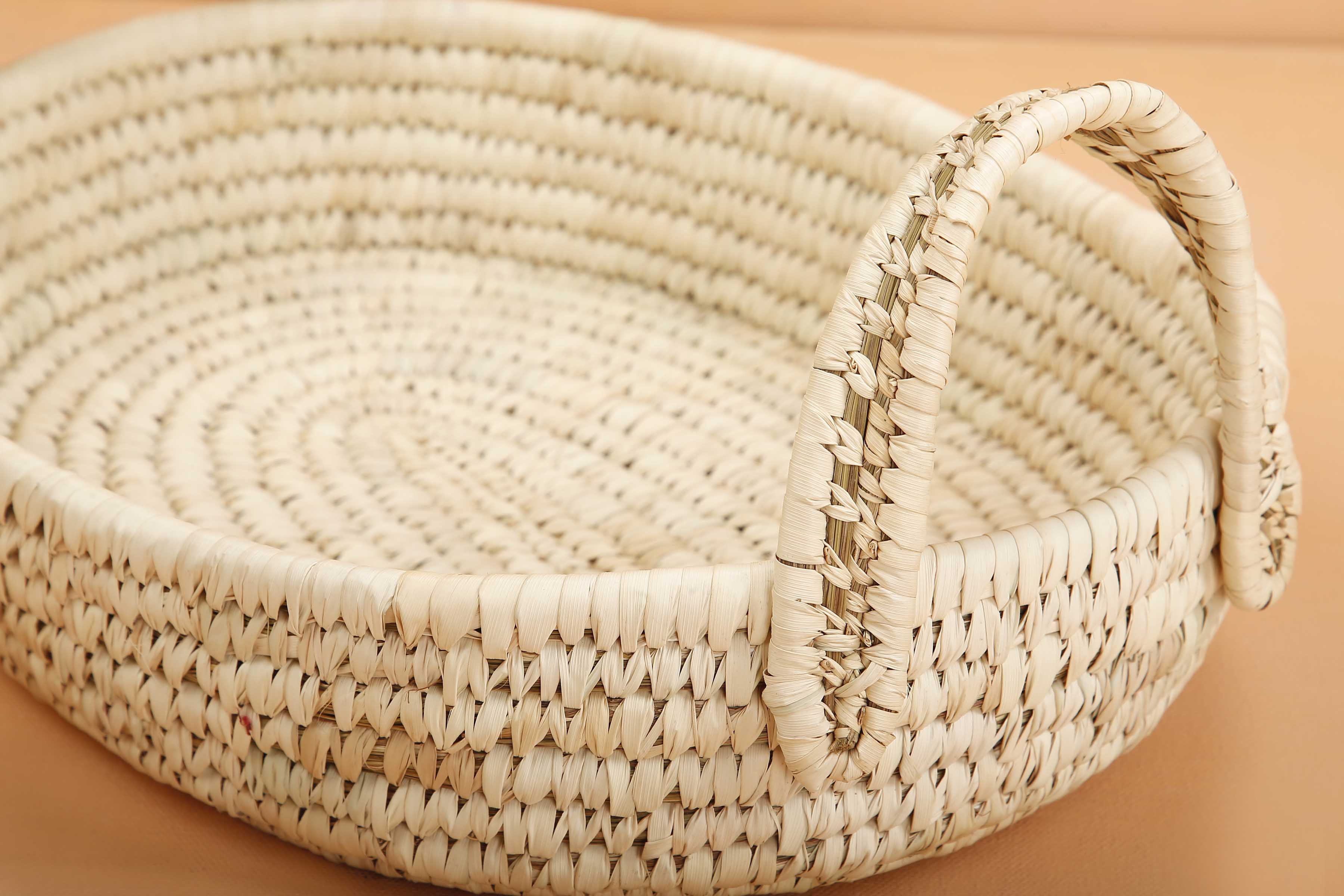 Sabai Grass Oval Decorative Basket - 2 Pack