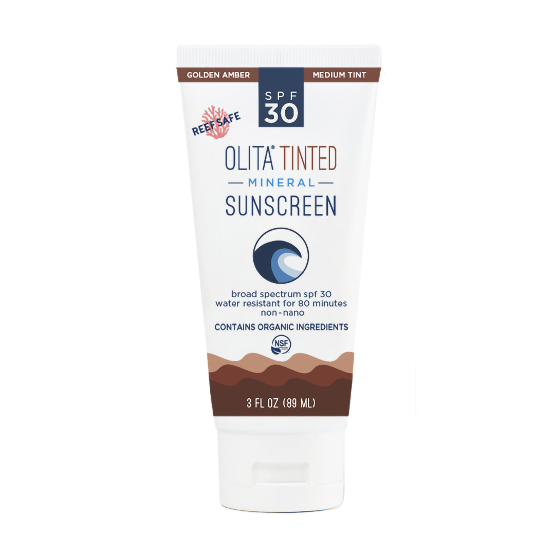 Tinted Organic Mineral Sunscreen Lotion — SPF 30