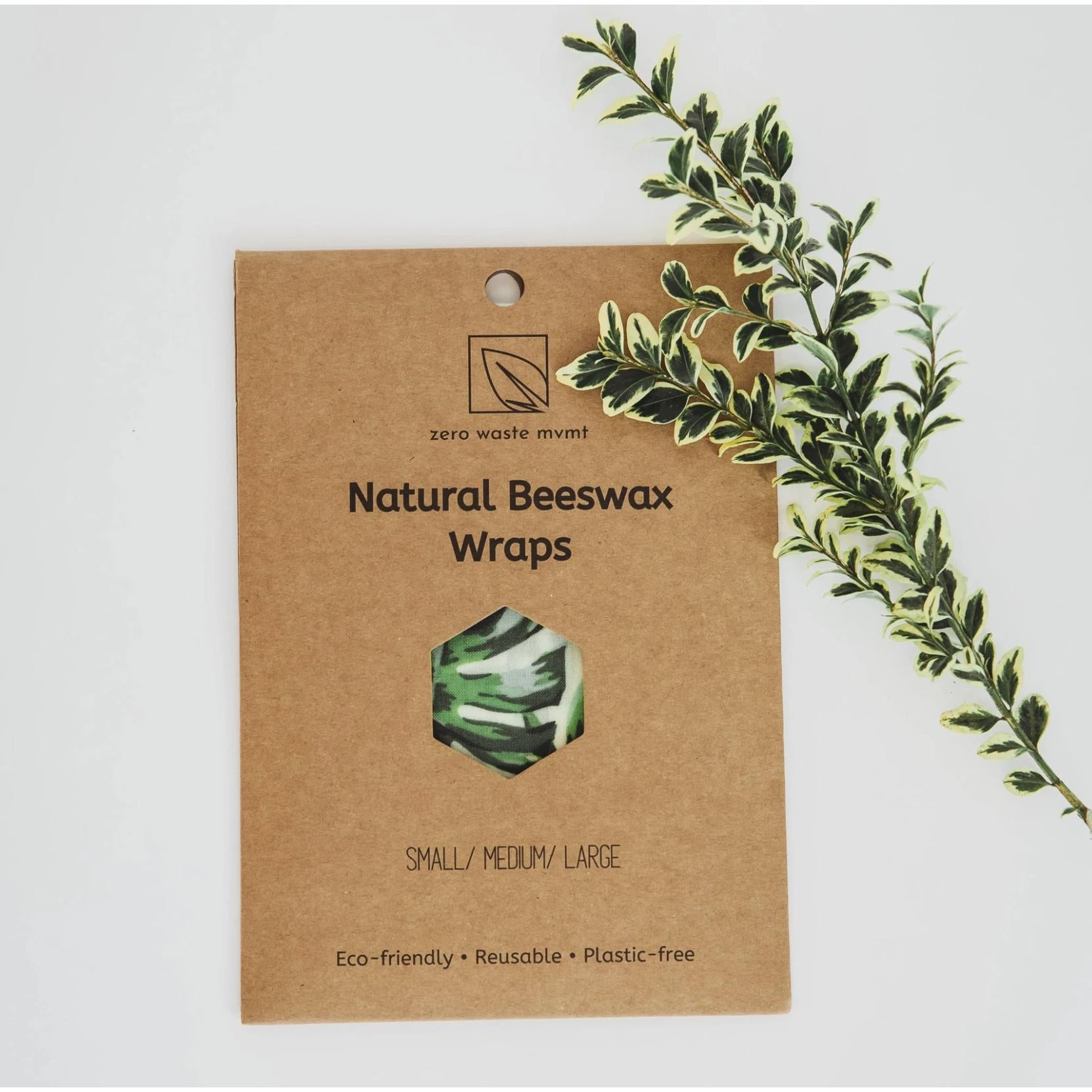 Beeswax Food Wrap (3 Pack) | Eco-friendly & Zero Waste