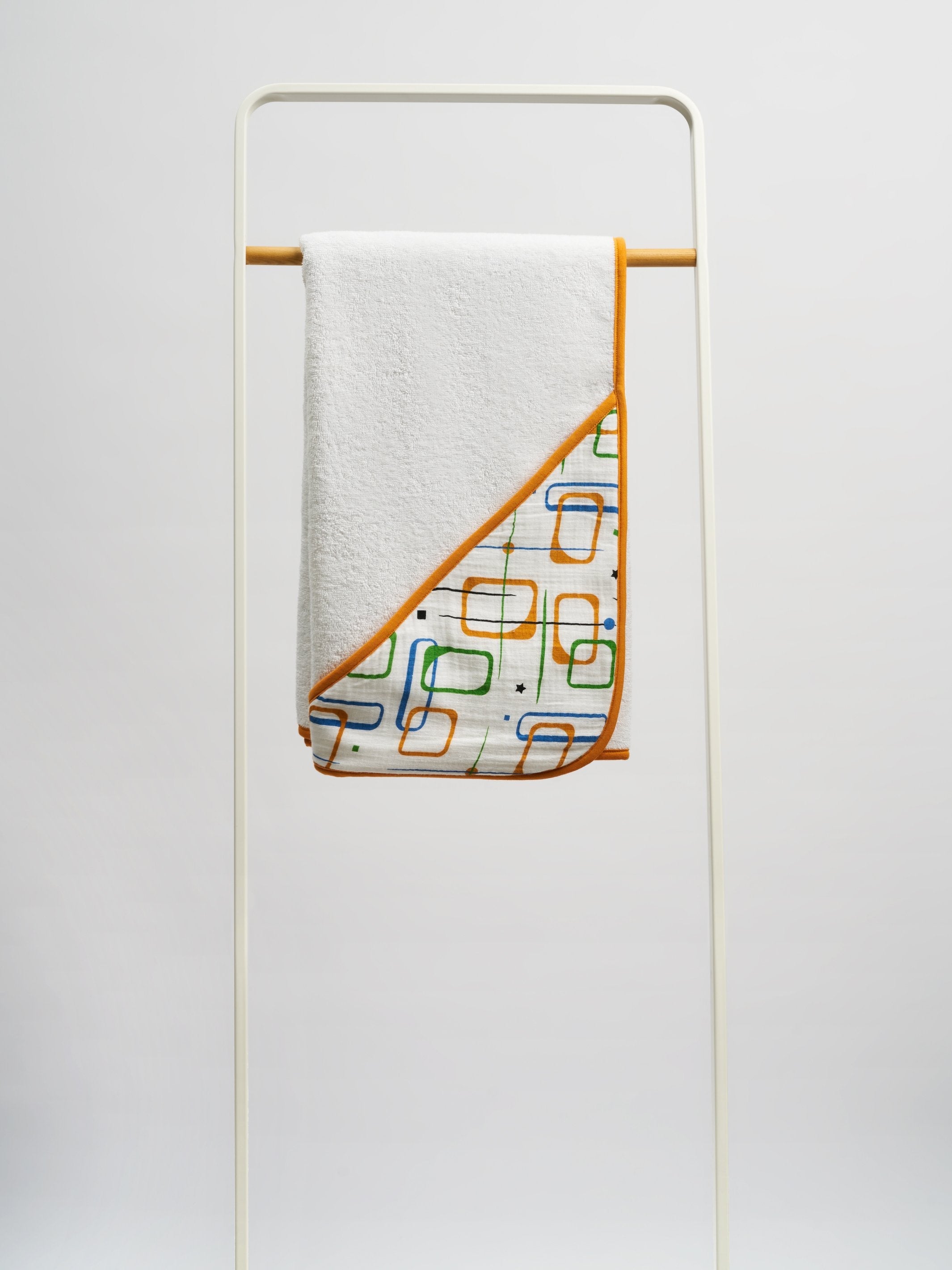 Organic Baby Hooded Towel Set | Mid-Century