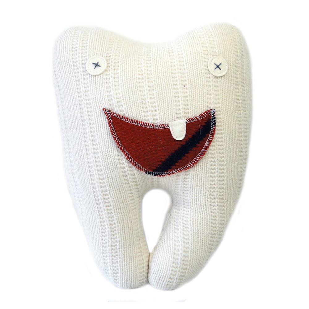 Softy Tooth Pillow Pal from Reclaimed Wool