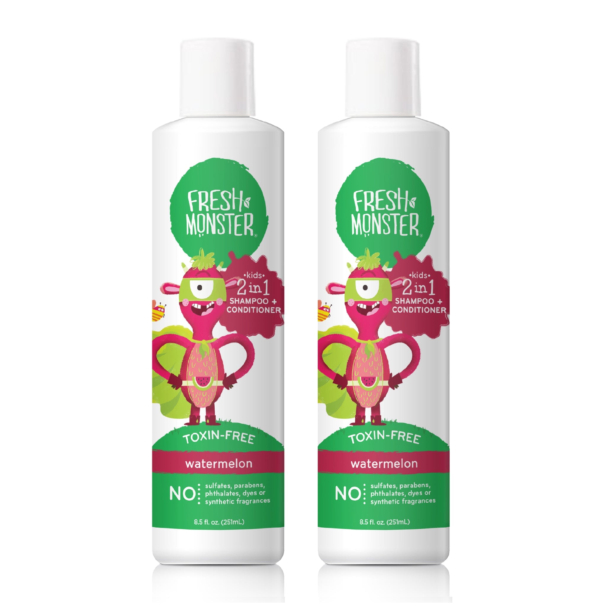 Kid's 2-in-1 Shampoo & Conditioner - 2 Pack - 17oz