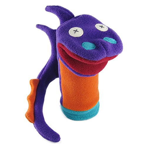 Cate & Levi Storybook Dragon Hand Puppet with Moveable Mouth