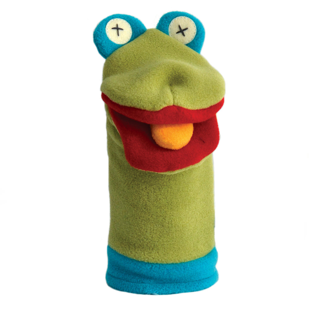 Softy Frog Hand Puppet