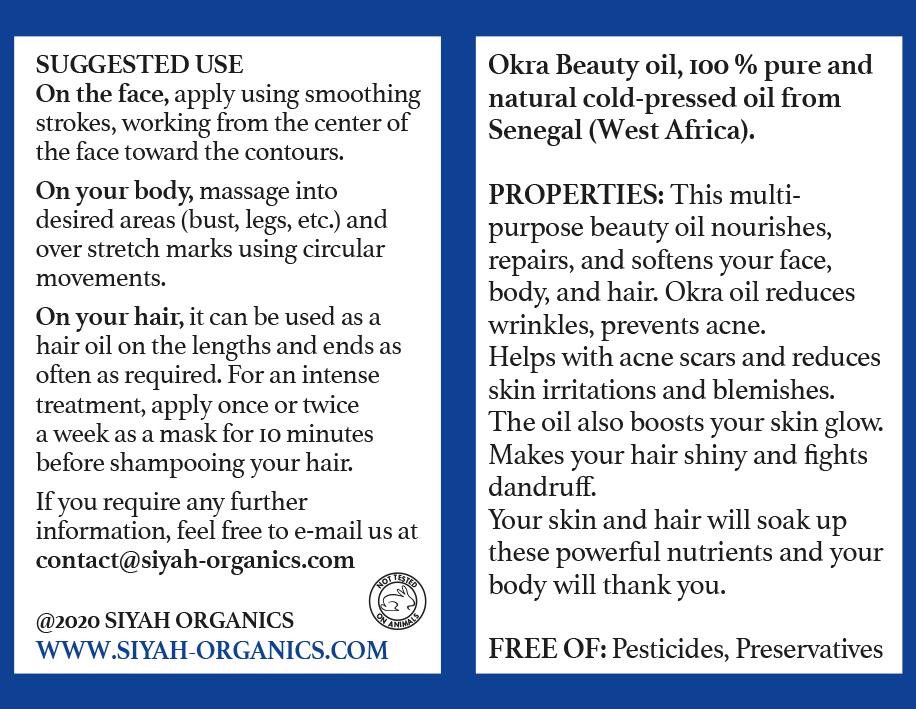 Okra Beauty Oil