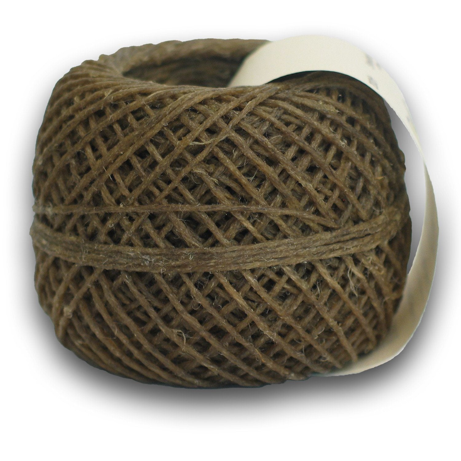 100% Organic Hemp Wick with Natural Beeswax Coating, Twisted Bee (200ft x Standard Size)