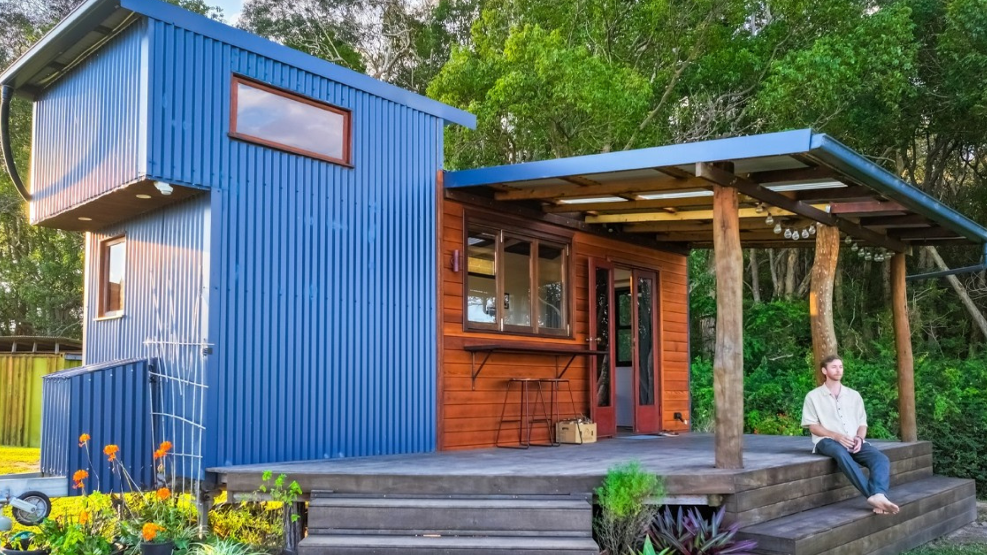 Zero Utility Bills And Ultimate Freedom: Inside an Off-Grid Tiny House