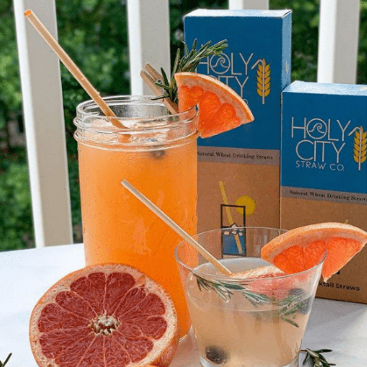 Wheat Straws | Cocktail 5.75" or Tall 7.75"