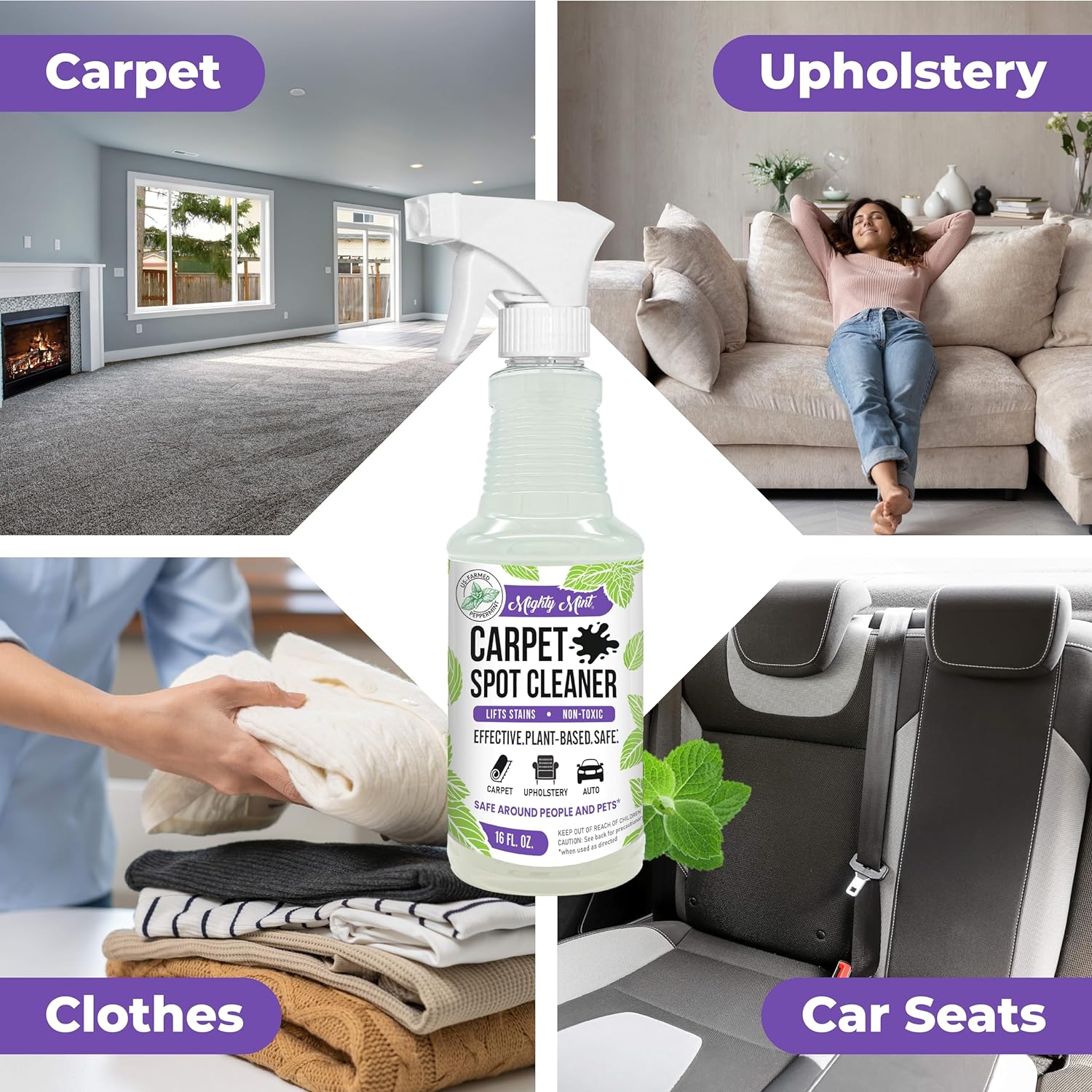 Carpet Cleaner Spray | Stain Removal, 32 fl oz.