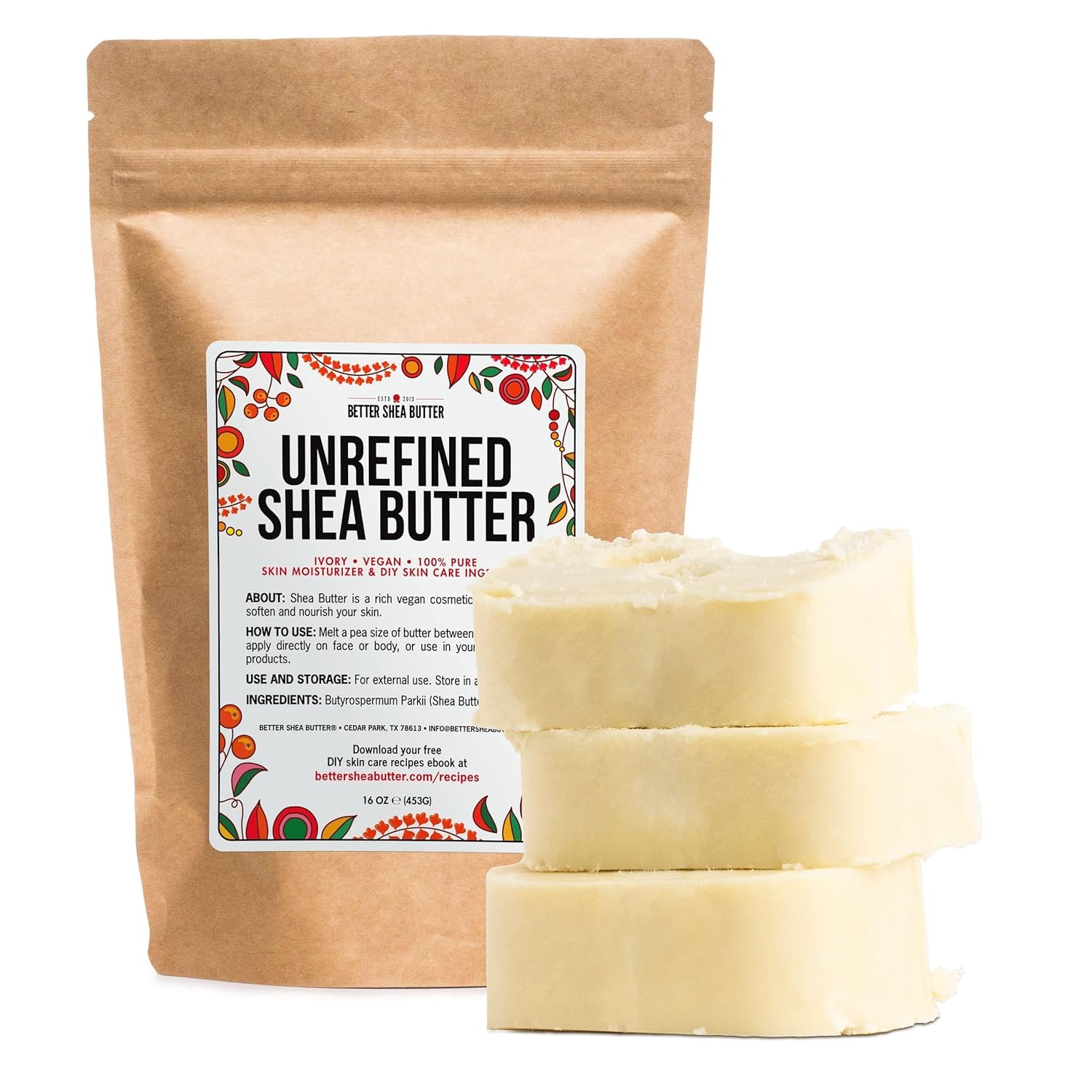 Body Butter | 100% Natural, 8 oz, Deep Moisturizing Formula