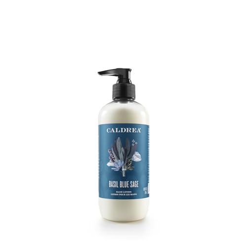 Hand Lotion | Moisturizing Formula, Shea Butter & Aloe Vera, Basil Blue Sage Scent