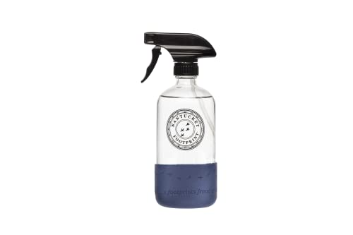 Glass Spray Bottle | 16 oz, Refillable, Clear