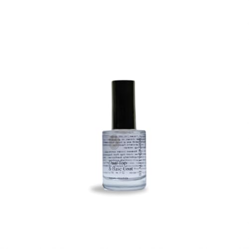 Nail Care Set | Dual Base & Top Coat, Quick Dry, 0.5 oz, Cruelty-Free, Vegan