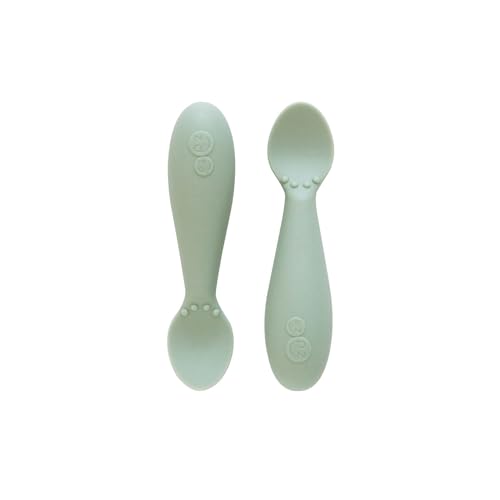 Baby Spoon | 100% Silicone, 2 Pack, Designed for Baby Led Weaning