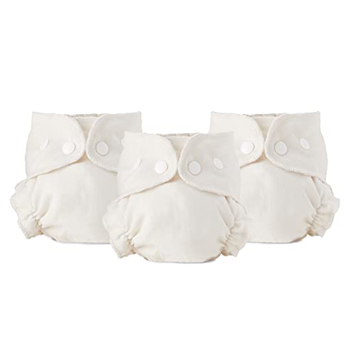 Cloth Diaper Inserts | Trim-Fitting, Certified Organic Cotton, 3-Pack