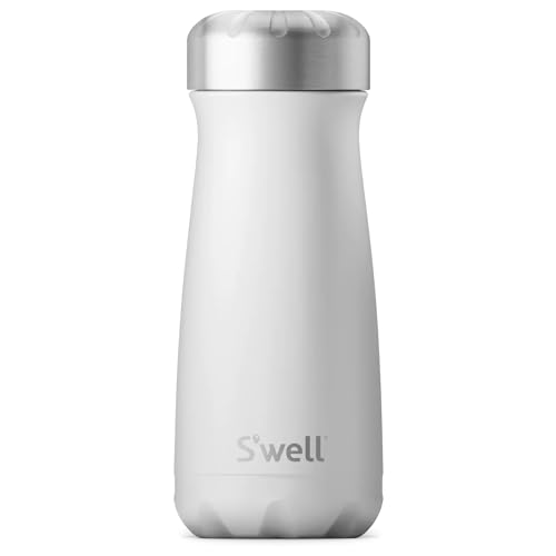 Insulated Stainless Steel Traveler | 16 oz, Moonstone, Keeps Drinks Cold for 24 Hours