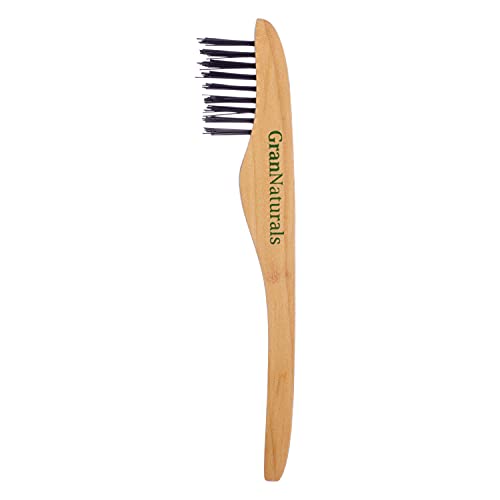 Hair Brush Cleaner | Durable Beech Wood Handle, Ergonomic Design