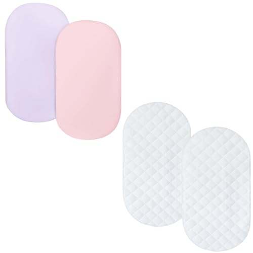 Bassinet Sheet | Fits Oval, Rectangle, Hourglass Mattresses