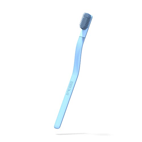 Toothbrush | Soft Bristles, BPA Free, Recyclable, Extra Soft for Sensitive Teeth, Blue