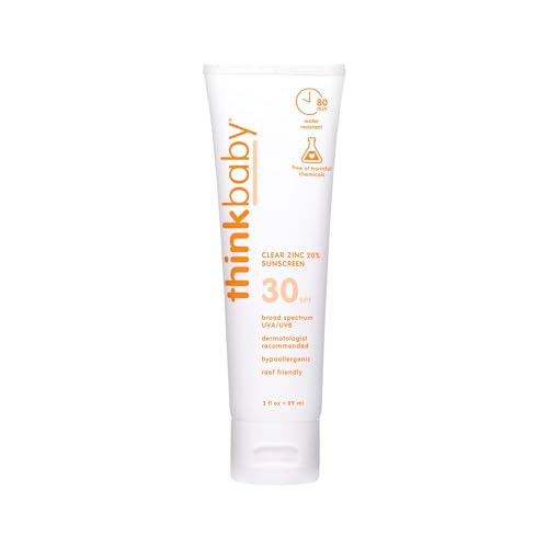 Mineral Sunscreen | SPF 30, Water Resistant, 3 Fl Oz