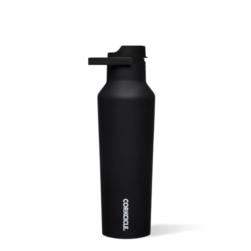 Insulated Tumbler | Matte Black, 20 Ounce, Keeps Beverages Cold for 25 Hours & Hot for 12 Hours