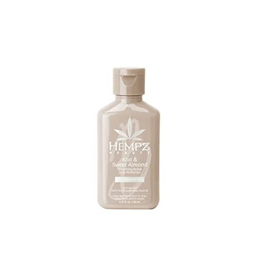 Body Lotion | Lightweight, 2.25 oz, Vegan, Moisturizing with Hemp Seed Oil