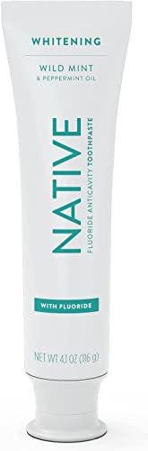 Toothpaste | Naturally-Derived Cleaners, 4.1 oz, Wild Mint with Fluoride