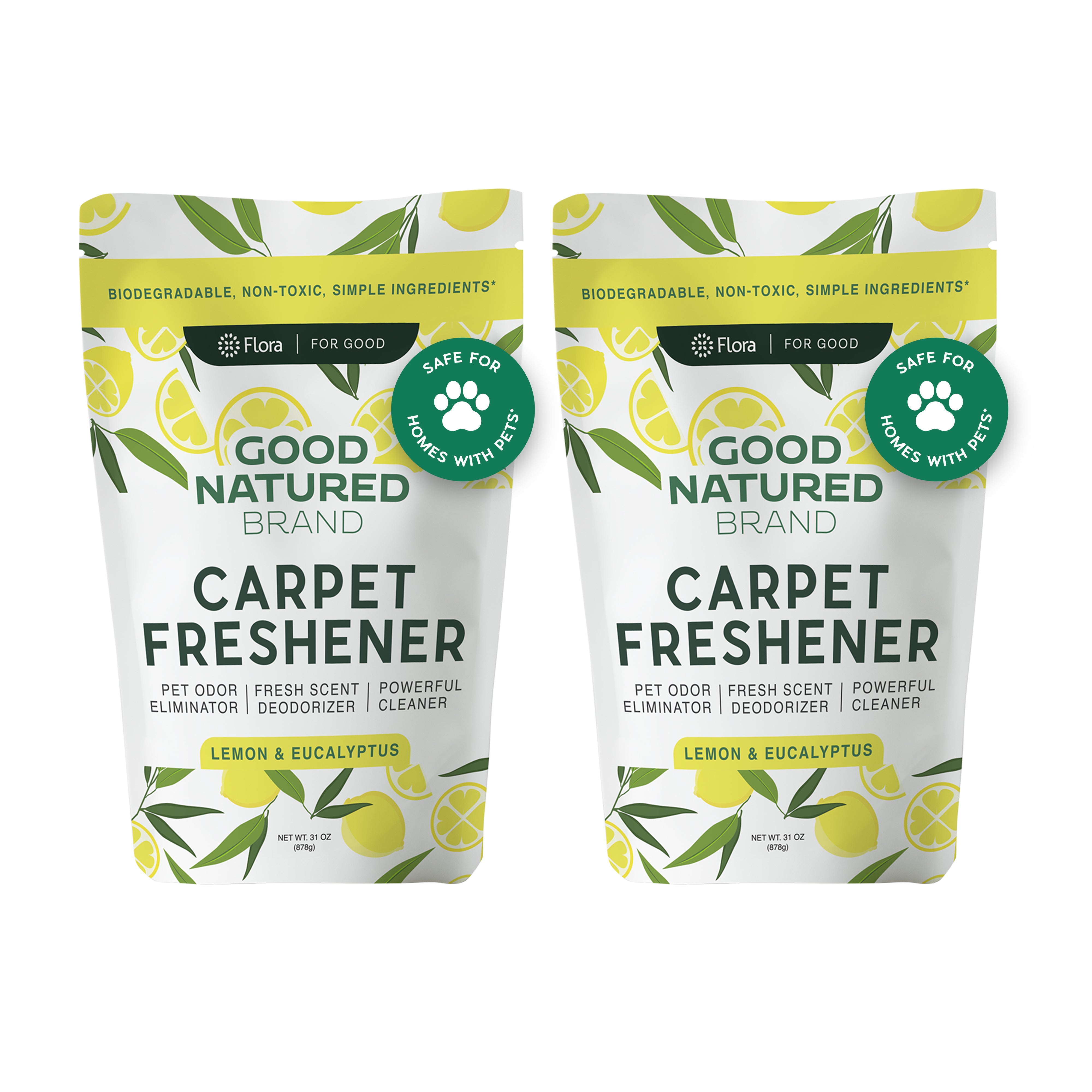 Carpet Freshener - Eucalyptus & Lemon | 31oz (2-pack)