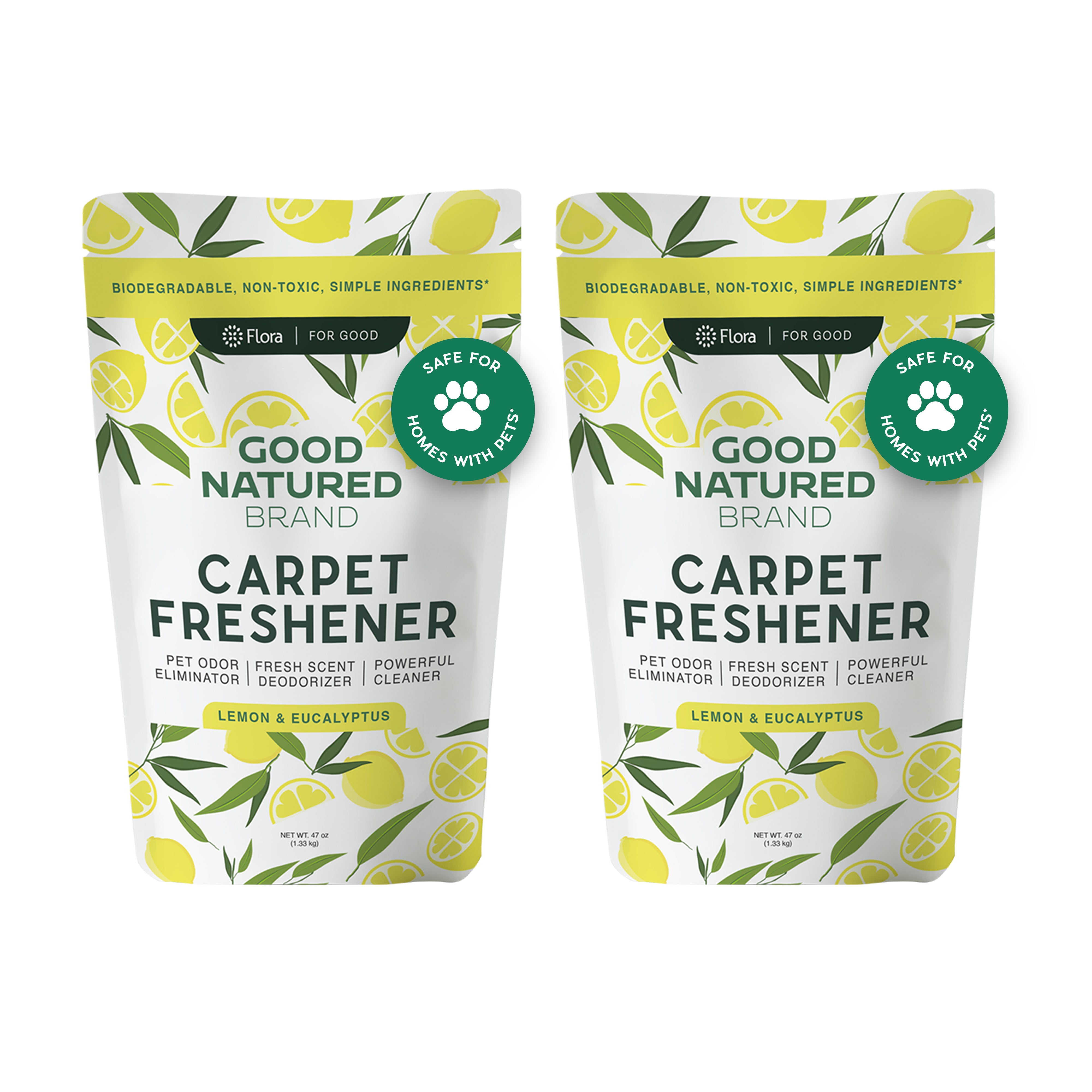 Carpet Freshener - Eucalyptus & Lemon | 47oz (2-pack)