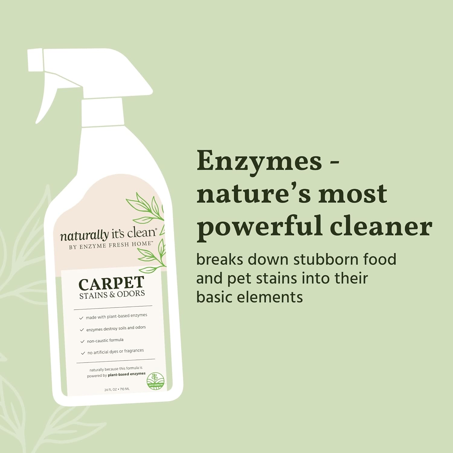 Carpet Stain & Odor Remover | Enzyme Formula, 32 fl oz.