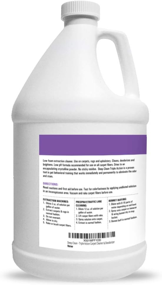 Carpet Cleaner Solution | Deodorizer, Stain Remover