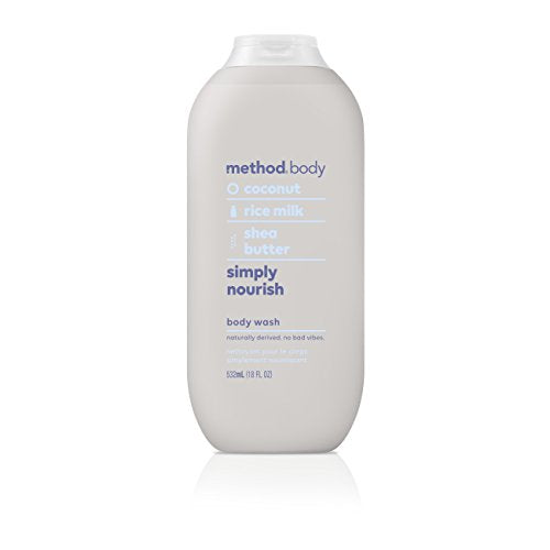 Body Wash | Simply Nourish, Paraben and Phthalate Free, Biodegradable Formula, 18 oz Pack