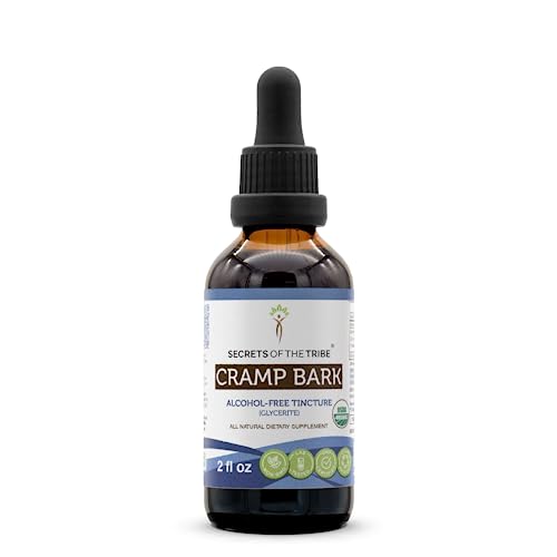 Cramp Bark Extract | USDA Organic, Alcohol-Free, 2 fl oz