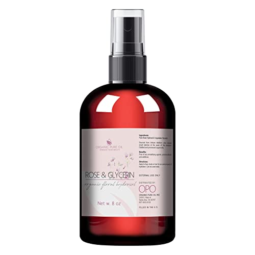 Toner | 100% Pure Rose Hydrosol, 8 Ounces