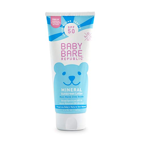 Sunscreen | SPF 50, Baby Safe, Mineral Formula, 3.4 Fl Oz