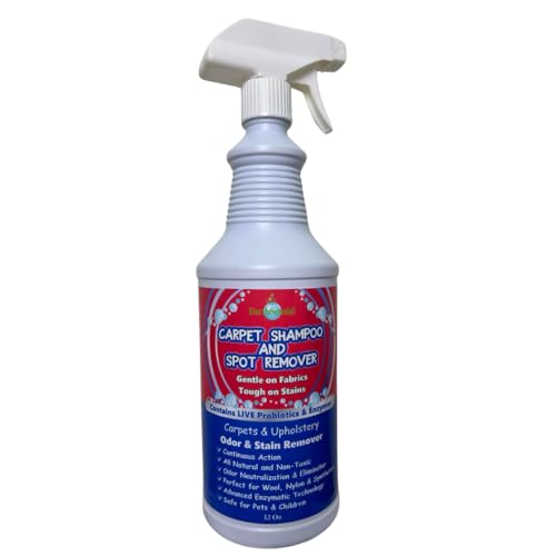 Carpet Shampoo | 32 oz, All Natural, Enzymatic Formula