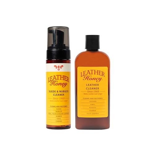 Leather Cleaner & Conditioner | 8 oz, Suede & Nubuck.