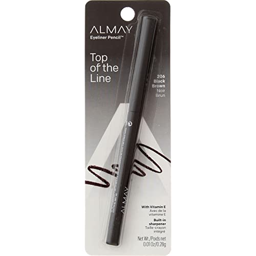 Eyeliner Pencil | Black Brown, 0.01 oz, Pack of 4