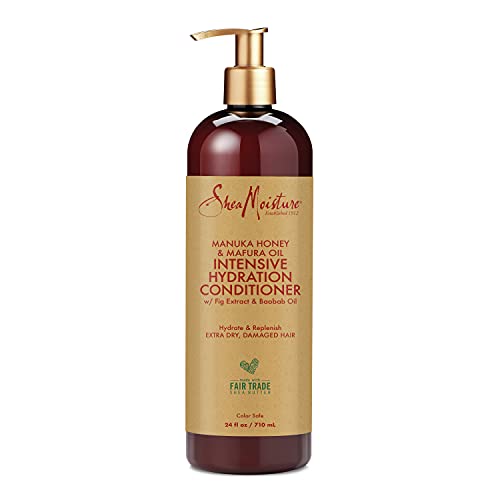 SheaMoisture Intensive Hydration Conditioner for Dry, Damaged Hair Manuka Honey and Mafura Oil deep moisturizing conditioner 24oz