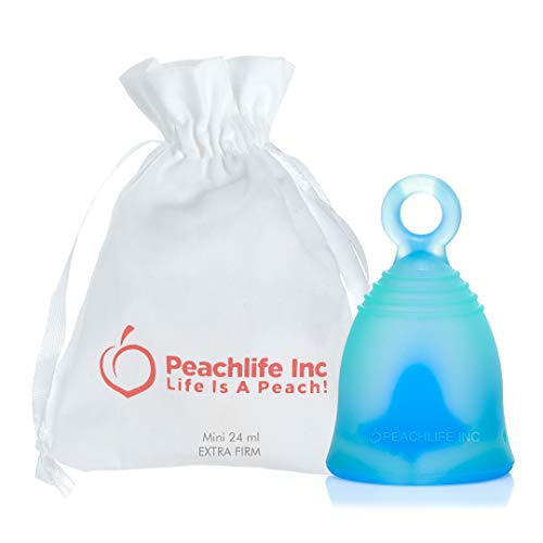 Menstrual Cup | Small Size, Extra Firm, Reusable Silicone, Leak-Proof