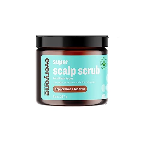 Scalp Scrub | Peppermint & Tea Tree, 8 fl oz, Exfoliates & Removes Build Up