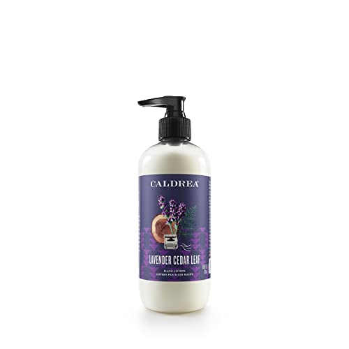 Hand Lotion | Moisturizing Formula, Lavender Cedar Leaf Scent, 10.8 oz