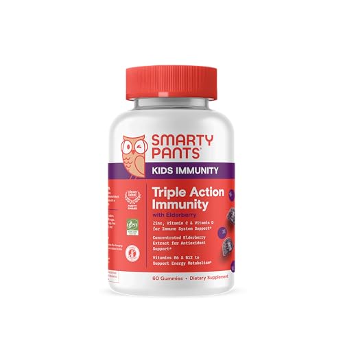 Kids Immunity Supplement | Chewable Gummies, 60 Count