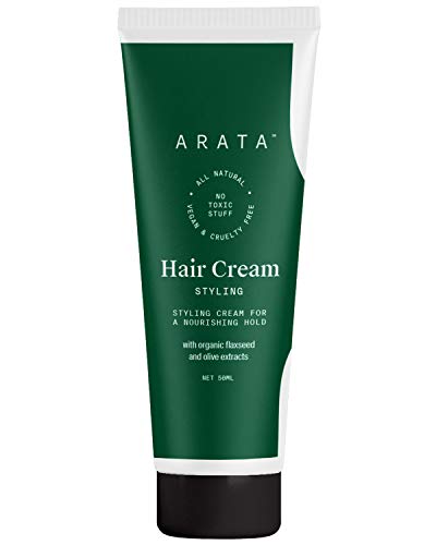 Hair Styling Cream | Soft-Hold Matte Look, Ayurvedic Extracts, 1.7 fl oz