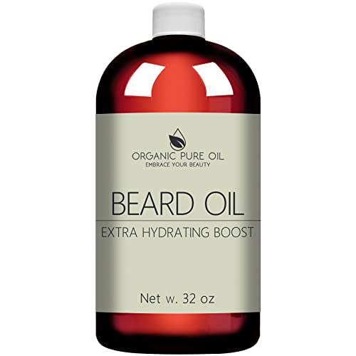 Beard Oil | 32 oz, Hydrating & Conditioning Blend, Promotes Growth