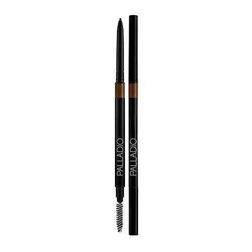 Eyebrow Pencil | Medium Brown, Ultra Precise, Long-Lasting, Built-In Spooley Brush