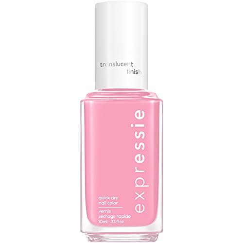 Nail Polish | Quick-Dry, 8-Free Vegan, Translucent Pink, 0.33 fl oz